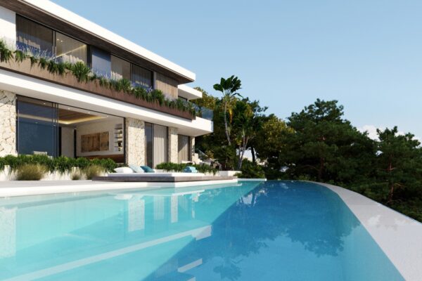 Luxury villa in Son Vida, Mallorca, by Tarragona Höhne Architects.