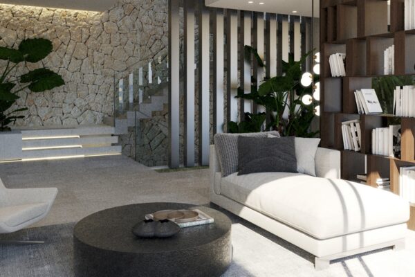 Luxury villa in Son Vida, Mallorca, by Tarragona Höhne Architects.