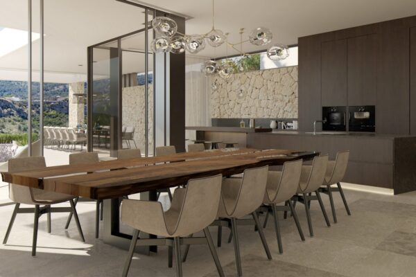 Luxury villa in Son Vida, Mallorca, by Tarragona Höhne Architects.