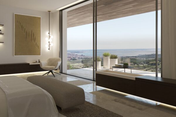 Luxury villa in Son Vida, Mallorca, by Tarragona Höhne Architects.