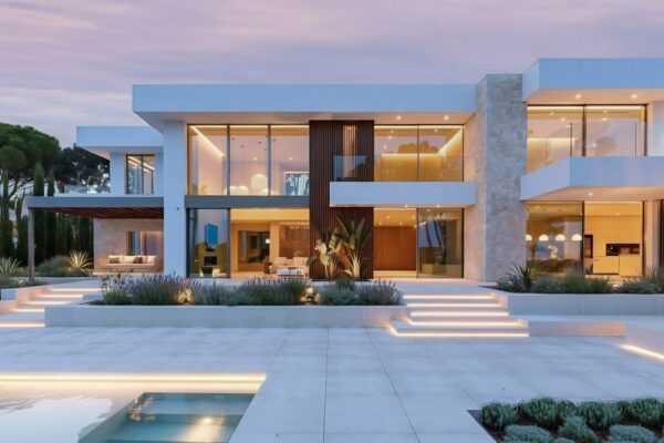 Luxury villa in Son Vida, Mallorca, by Tarragona Höhne Architects.