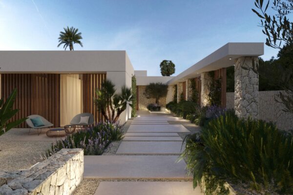 Luxury villa in Son Vida, Mallorca, by Tarragona Höhne Architects.