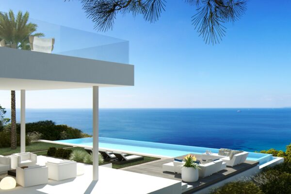Luxury villa in Son Vida, Mallorca, by Tarragona Höhne Architects.