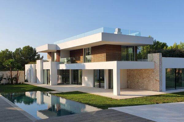 Luxury villa in Santa Ponsa, Mallorca, by Tarragona Höhne Architects.