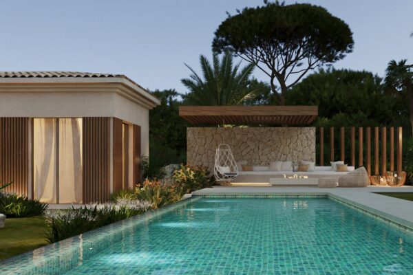 Mediterranean villa in Santa Ponsa, Mallorca, by Tarragona Höhne Architects.