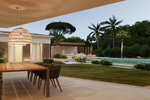 Mediterranean villa in Santa Ponsa, Mallorca, by Tarragona Höhne Architects.