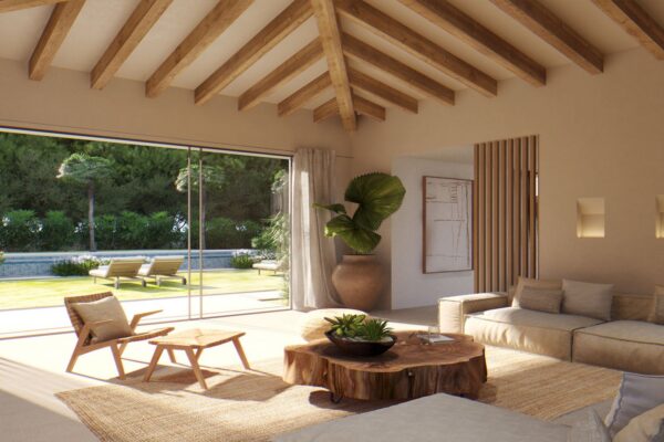 Mediterranean villa in Santa Ponsa, Mallorca, by Tarragona Höhne Architects.