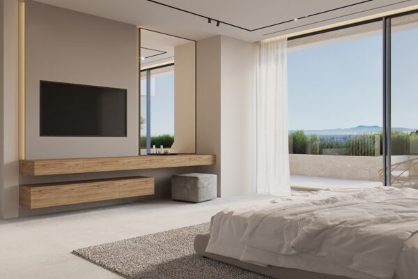 Luxury villa in Son Vida, Mallorca, by Tarragona Höhne Architects.