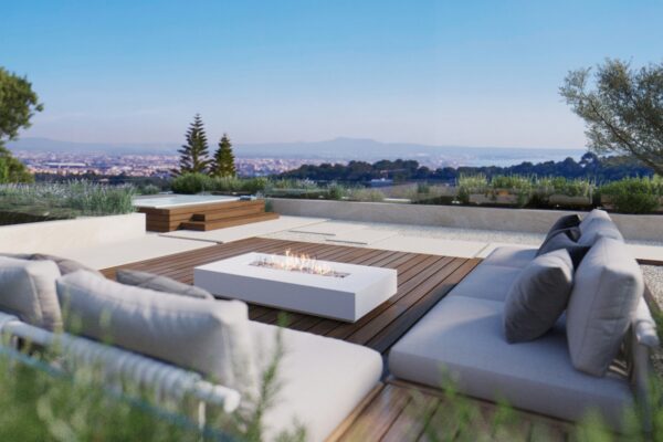 Luxury villa in Son Vida, Mallorca, by Tarragona Höhne Architects.