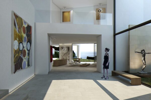 Modern villa in Camp de Mar, Mallorca, by Tarragona Höhne Architects.