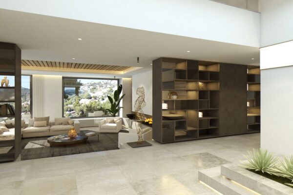 Modern villa in Port Andratx, Mallorca, by Tarragona Höhne Architects.